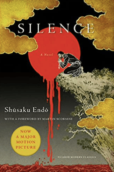 Book cover for "Silence" by Shusaku Endo